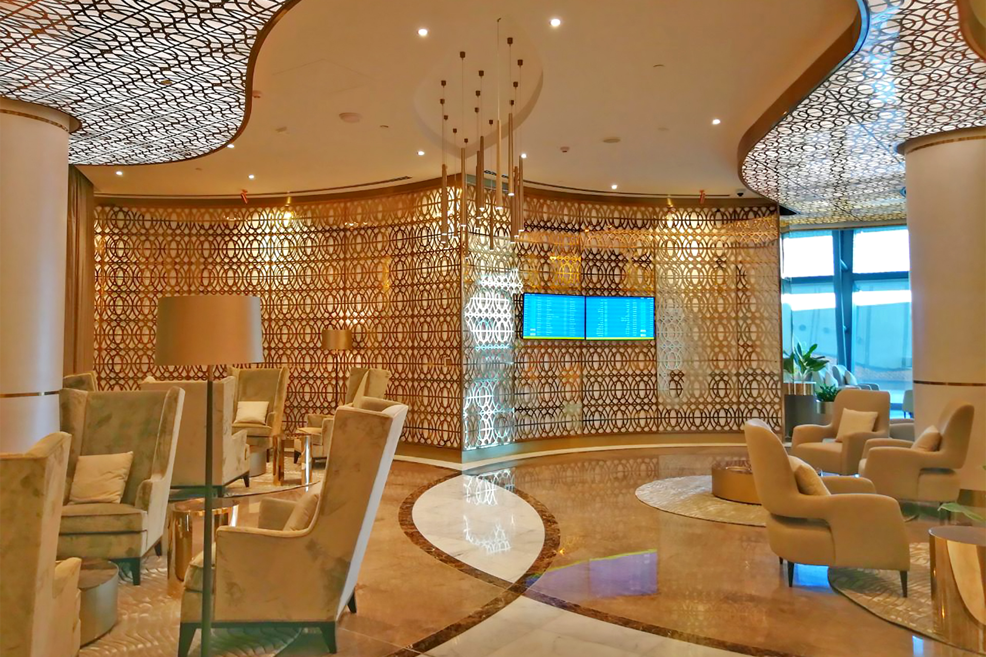 Oman Air First and Business Class Lounge 2