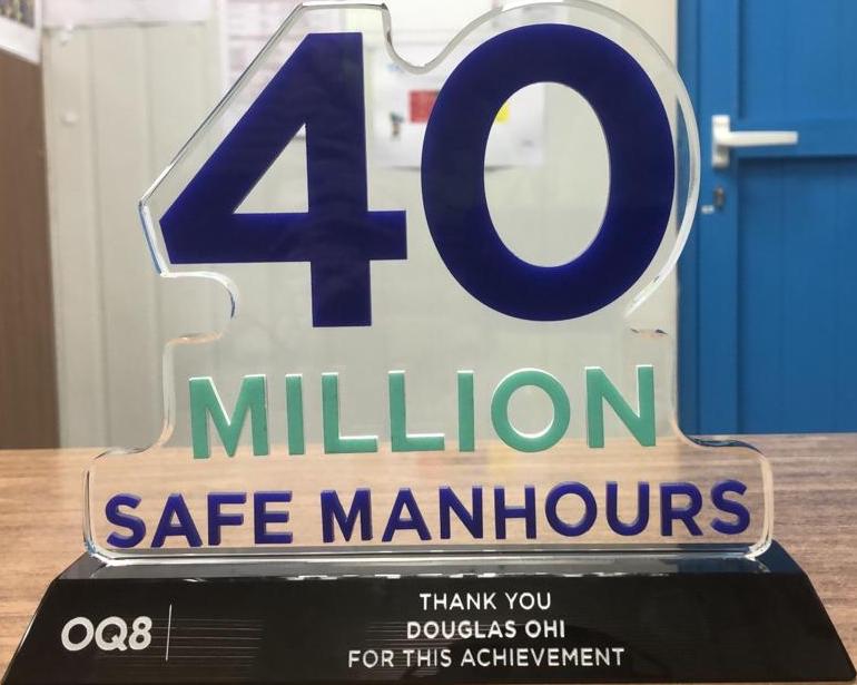 Duqm Refinery: 40 Million Safe Manhours