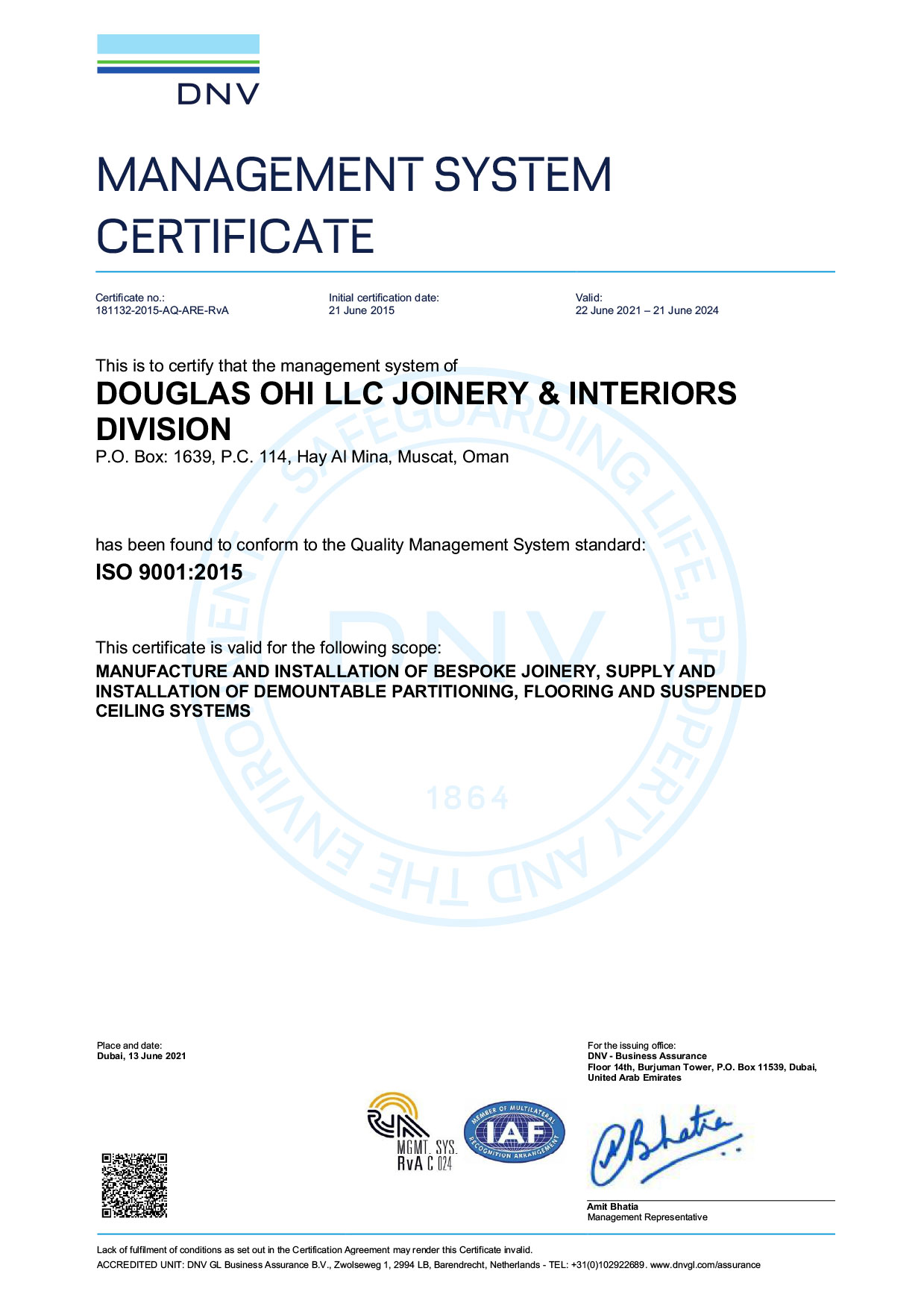 ISO-9001-2015–Joinery-and-Interiors